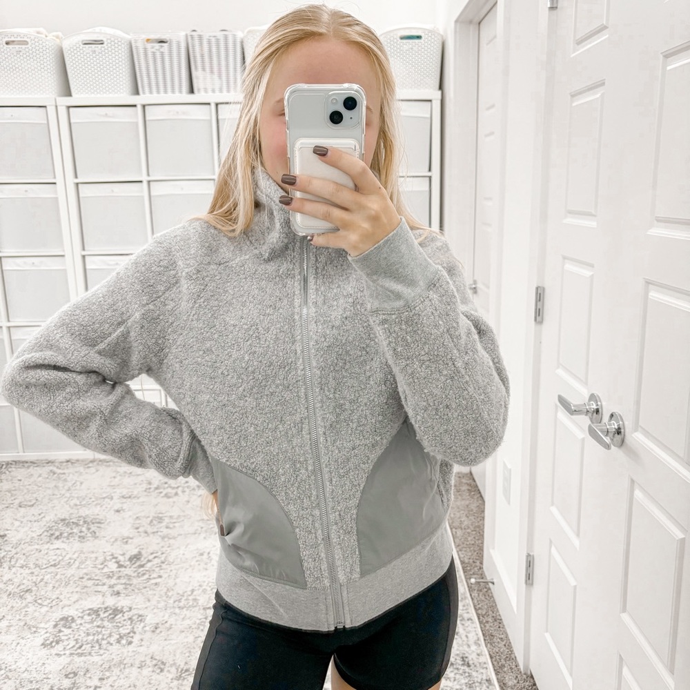 Lululemon So Sherpa Jacket Wool